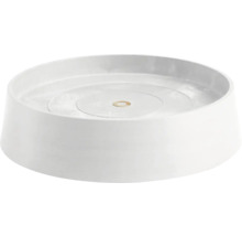 Untersetzer Ecopots Oslo Kunststoff Ø 28,9 cm x 32,2 x 8,5 cm weiß
