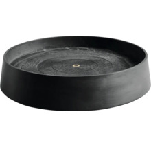 Untersetzer Ecopots Oslo Kunststoff Ø 45,4 cm x 50 x 10,5 cm dunkelgrau