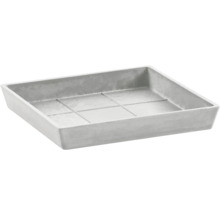Untersetzer Ecopots Rotterdam Kunststoff Ø 21 cm x 22 x 2,6 cm grau