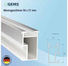 Montageschiene für PV-Module Aluminium natur 50x31 mm Länge 1200 mm-thumb-7