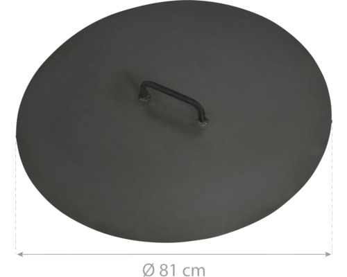 Abdeckung für Feuerschale, circa 81 cm Durchmesser