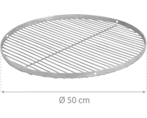 Runder Grillrost, Durchmesser 50 cm
