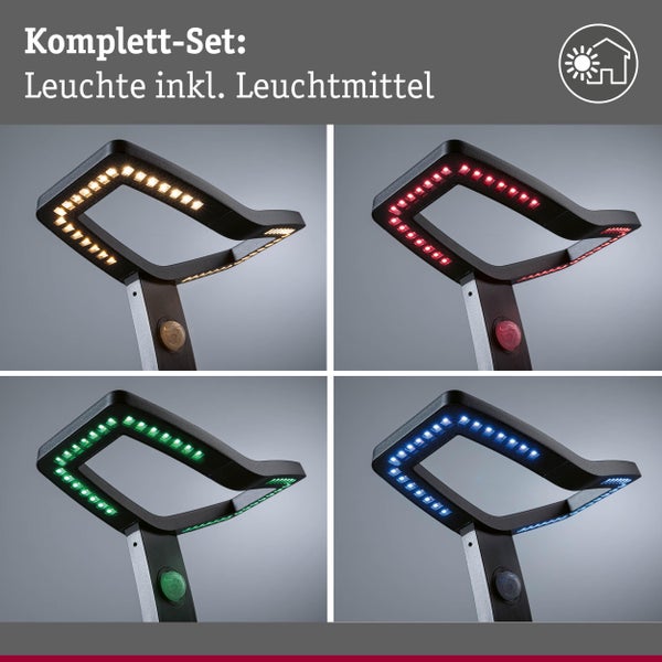 LED-Tischleuchte mit verschiedenen Farben