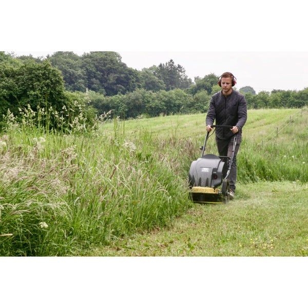 Wiesenmäher Benzin TEXAS Pro Trim 600 – 4-Takt Hochgrasmäher mit 60 cm Schnittbreite & 173ccm Power