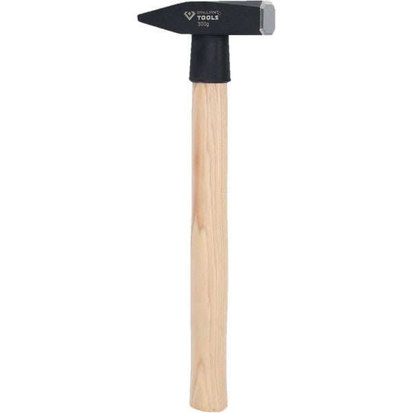 Hammer mit Holzgriff und Stahlkopf