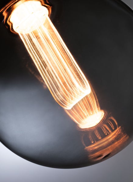 Inner Glow Edition LED Globe Arc E27 230V 80lm 3,5W 1800K Rauchglas