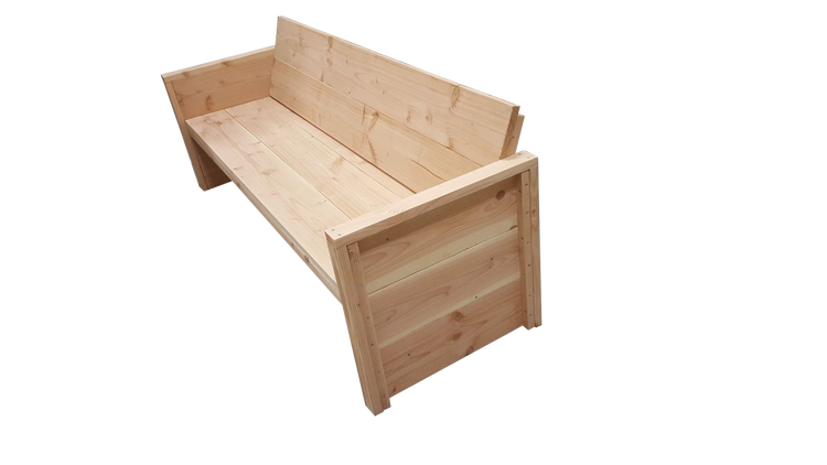 Wood4you - Gartenbank - Bausatz zum Selbermachen 140Lx72Hx63T