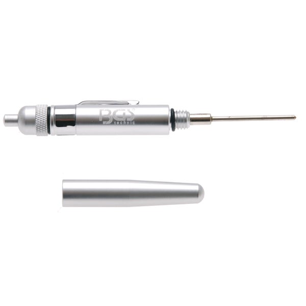 BGS technic Kugelschreiber mit integriertem Metallstift für präzise Markierungen in Metallgehäuse