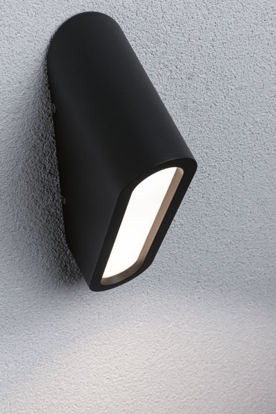 LED Außenwandleuchte Cliff seewasserresistent IP44 64x116mm 3000K 9,5W 300lm 230V Anthrazit Aluminium