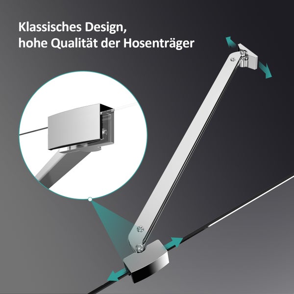 EMKE Duschkabine 75x75cm, Eckeinstieg Dusche Duschabtrennung mit 5 mm NANO-Glas, Höhe: 185cm