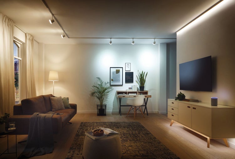 LED Panel Smart Home Zigbee 3.0 Cesena rund 225mm 11W 750lm Tunable White Weiß matt dimmbar