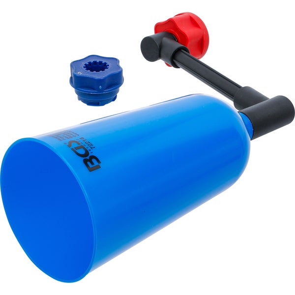 BGS Technic Trichter Set mit Halterung und Schraubverschluss fuer Kuehlmittelsystem