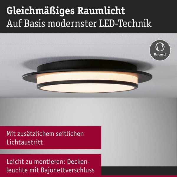 Deckenleuchte mit LED Technik und Bajonettverschluss