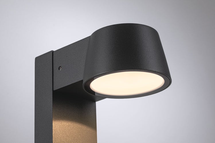 LED Pollerleuchte Capea insektenfreundlich IP44 500mm 2200K 6W 450lm 230V 98° Anthrazit Aluminium