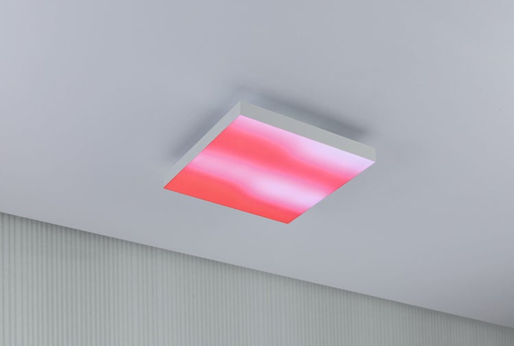 LED Panel Velora Rainbow dynamicRGBW eckig 295x295mm 13,2W 1140lm RGB+ Weiß dimmbar