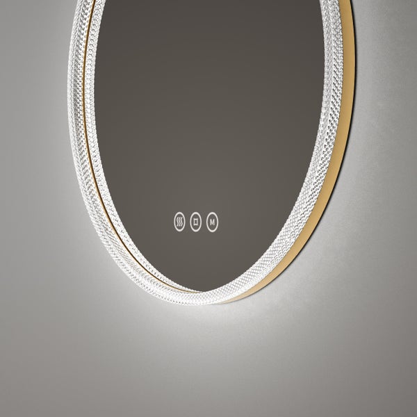 Runder Badspiegel mit Touch-Sensor zur Steuerung