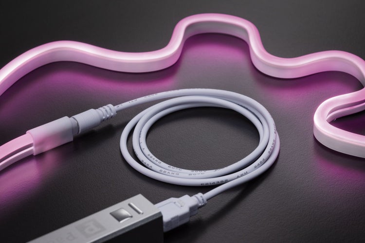 Neon Flex Leuchte mit USB-Anschluss