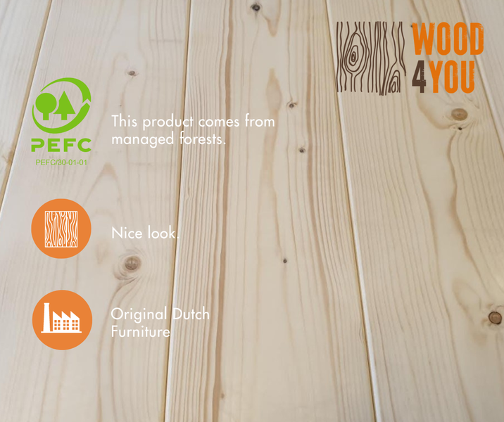 Wood4you - Gartenbank - Bausatz zum Selbermachen 150Lx72Hx63T