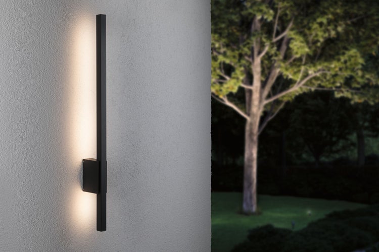 LED Außenwandleuchte Stan seewasserresistent IP44 800mm 3000K 11,5W 300lm 230V Anthrazit Aluminium