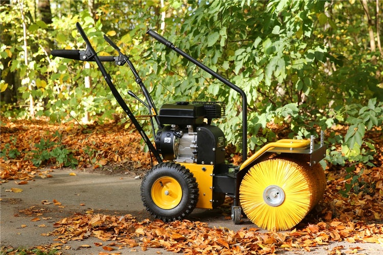 Kehrmaschine Benzin TEXAS Handy Sweep 650TG 2in1 mit Schneeschild – 212ccm Power für Hof & Winterdienst