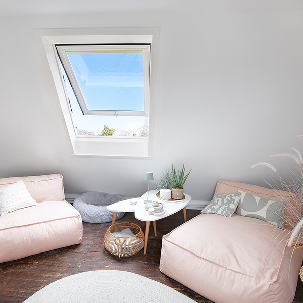 Roto Designo Klapp-Schwingfenster Kunststoff Weiß  R88C 114/118 K200