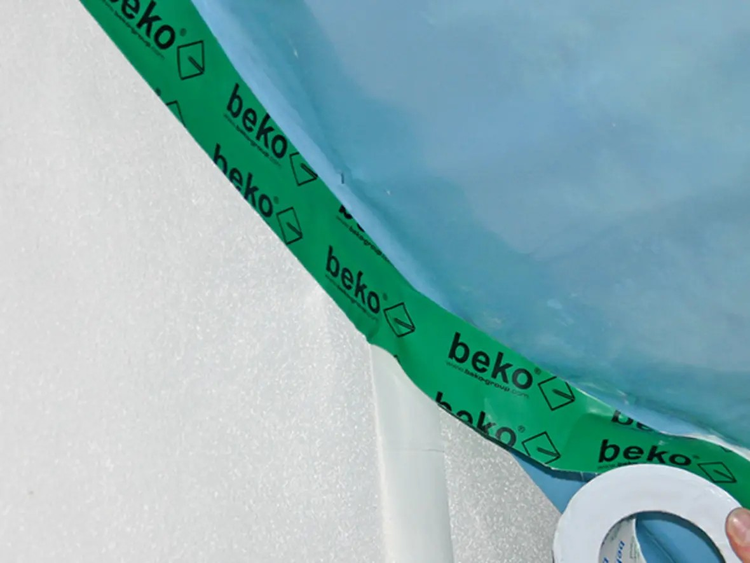 Beko Iso-Dicht-Band grün 60 mm 25 m für Anschlussverklebung - 1 Rolle