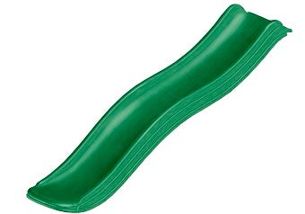 Grüne Kinderrutsche