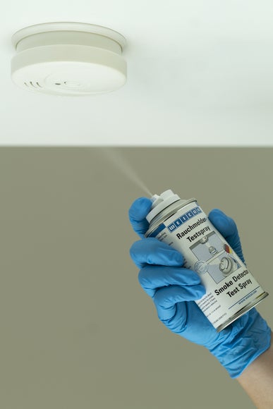 WEICON Rauchmelder-Testspray|für photoelektrische und optische Rauchmelder|150 ml|transparent