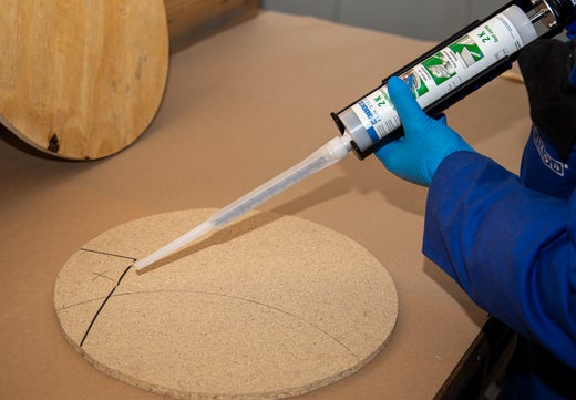 WEICON Flex 310 M® 2 K|elastischer Klebstoff auf Hybrid-Polymer-Basis, schnellhärtend|250 ml|grau
