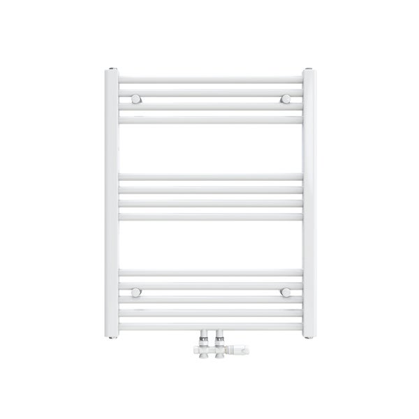 Handtuchwärmer mit Heizkörperanschlussgarnitur