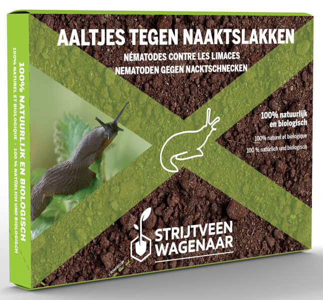 Strijtveen & Wagenaar Nematoden gegen Schnecken 10m² - Effektive Bekämpfung