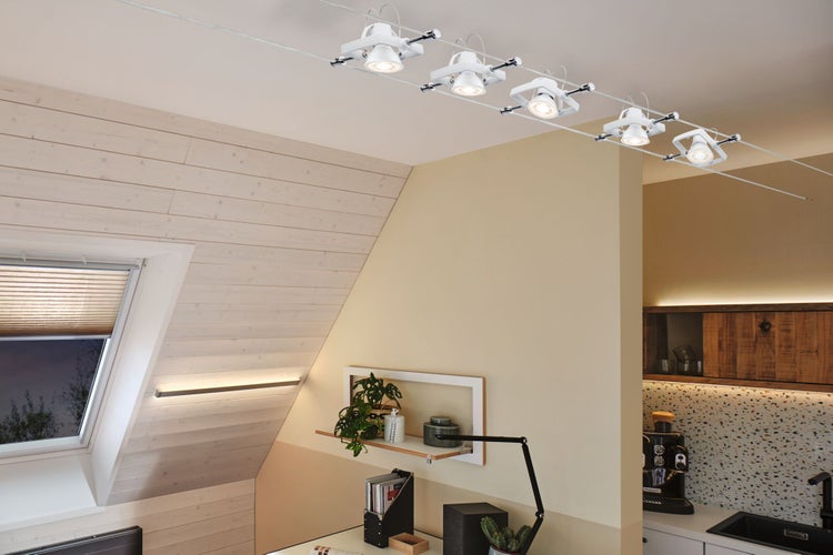 Standard 12V LED Reflektor GU5,3 1er-Set 445lm 6,5W 2700K dimmbar Weiß matt
