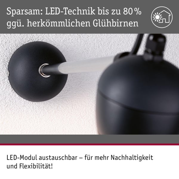 Wandleuchte mit energiesparender LED-Technik