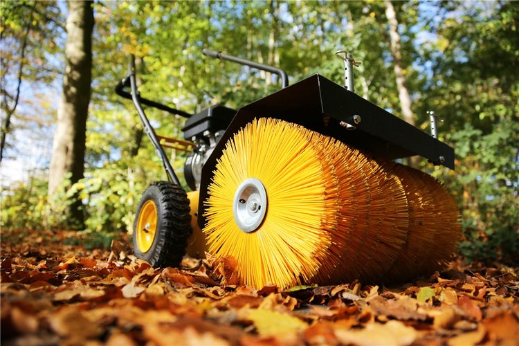 Kehrmaschine Benzin TEXAS Handy Sweep 650TG 2in1 mit Schneeschild – 212ccm Power für Hof & Winterdienst