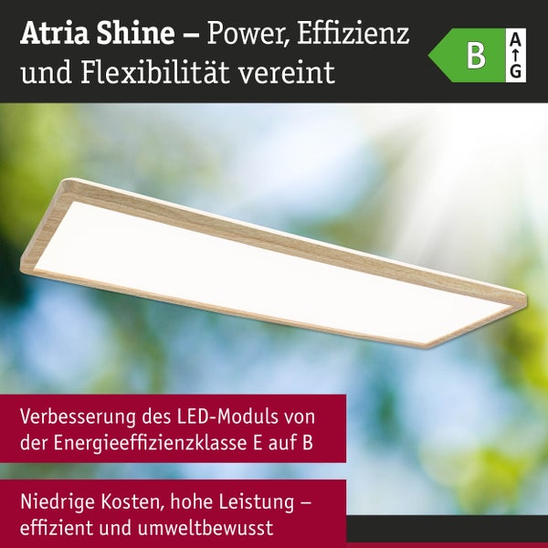 Atria Shine LED Deckenleuchte mit Energieeffizienzklasse B