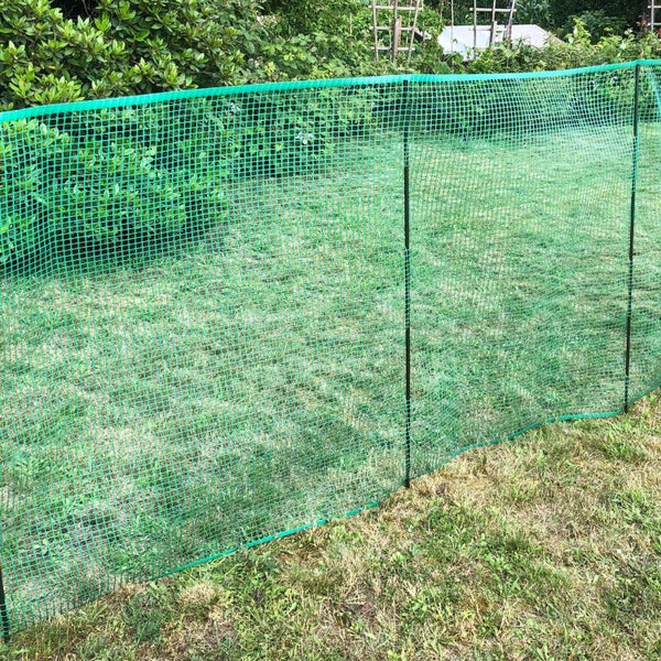 Kunststoffzaun Florade 1,5 m x 25 m Polyethylen (PE) Grün inkl. wetterfestem, stabilem und langlebigem Material