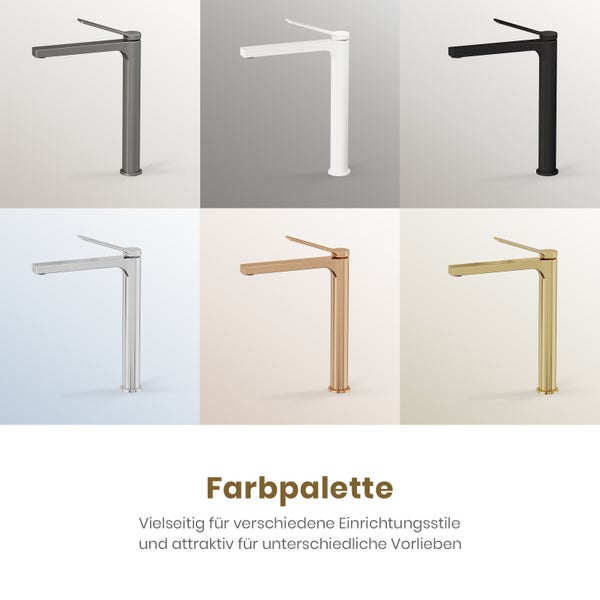 Farbauswahl für Waschtischarmaturen