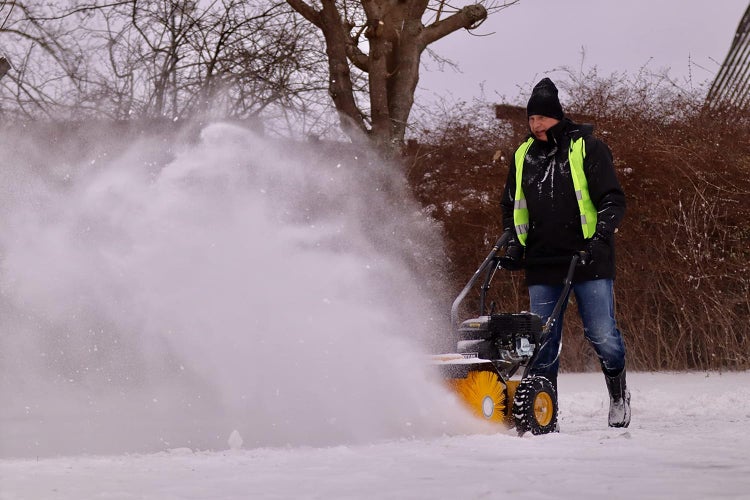 Kehrmaschine Benzin TEXAS Handy Sweep 650TGE mit E-Start – 212ccm Power für Schnee, Schmutz & große Flächen