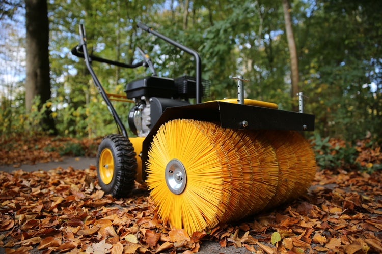 Benzin Kehrmaschine Texas Handy Sweep 619TG – 3in1 Schneeräumer & Laubsammler mit Radantrieb