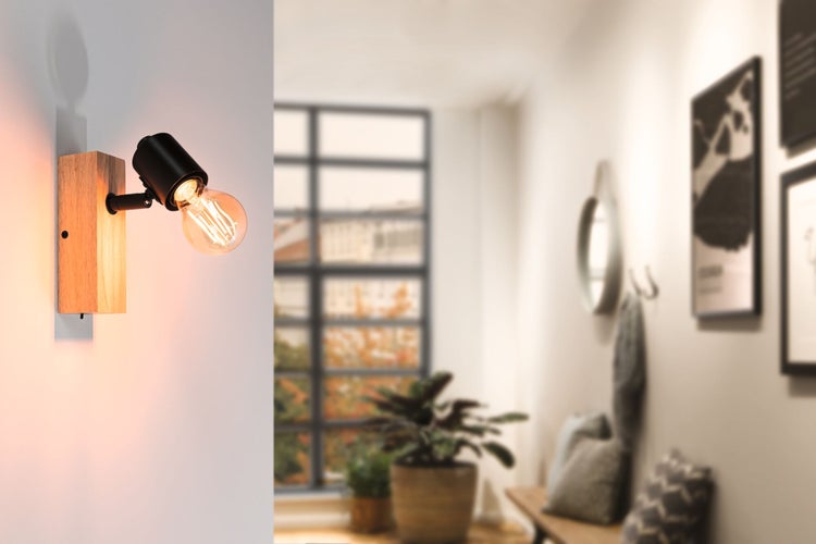LED Spotlight Arvid E27 230V max. 20W dimmbar Schwarz