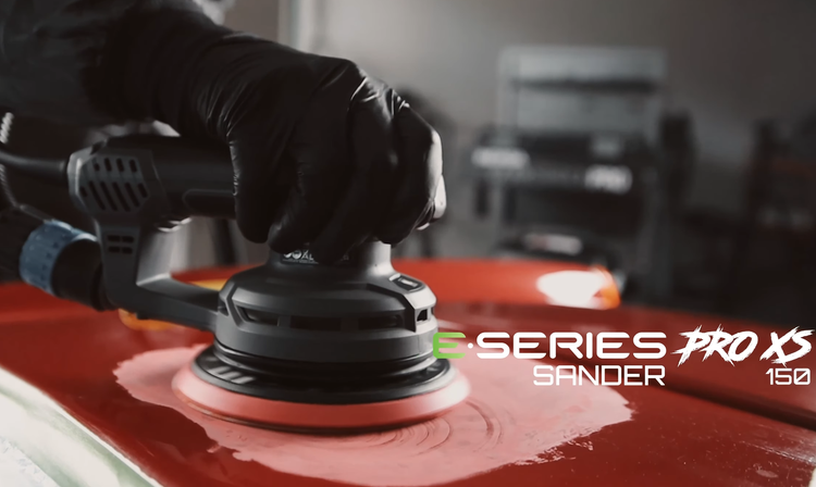 INDASA Exzenter 150mm E-SERIES PRO X SANDER Exzenterschleifer, Elektrisch, 5mm Hub
