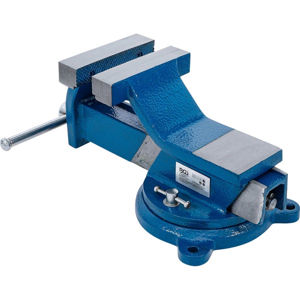 Blaue Werkbank Schraubzwinge