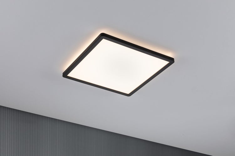 LED Panel Atria Shine Backlight eckig 293x293mm 16W 1600lm 3000K Schwarz
