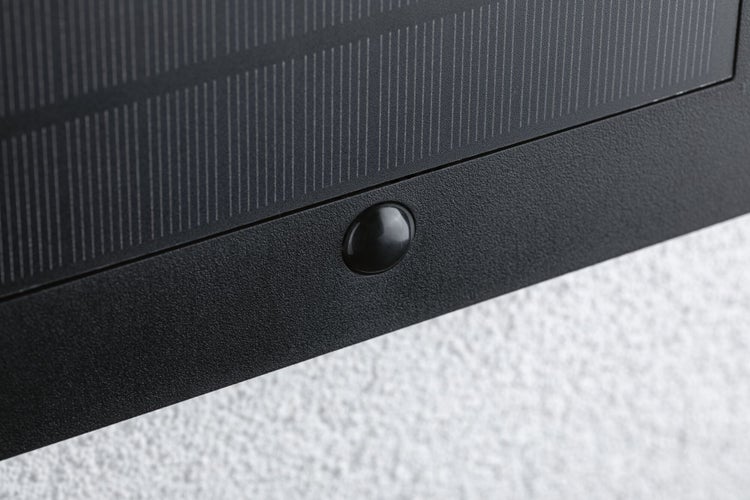 Solar LED Hausnummernleuchte Neda Bewegungsmelder insektenfreundlich IP44 2200K 18lm Anthrazit