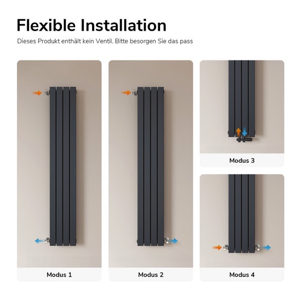 Detailansicht eines Heizkörpers