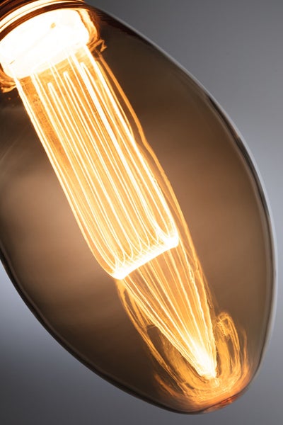 Inner Glow Edition LED Birne Arc E27 230V 160lm 3,5W 1800K Gold