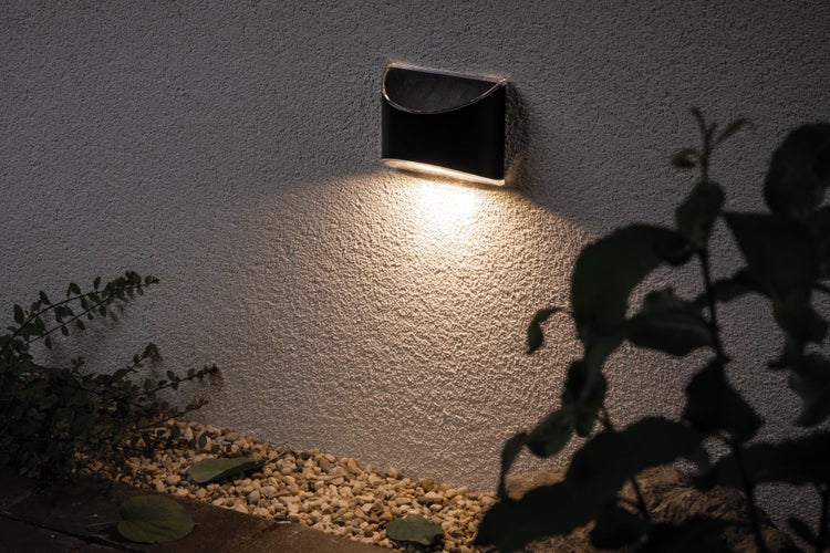 Set Solar LED Wegeleuchte Elliot 3er-Set IP44 3000K 3x5lm Anthrazit