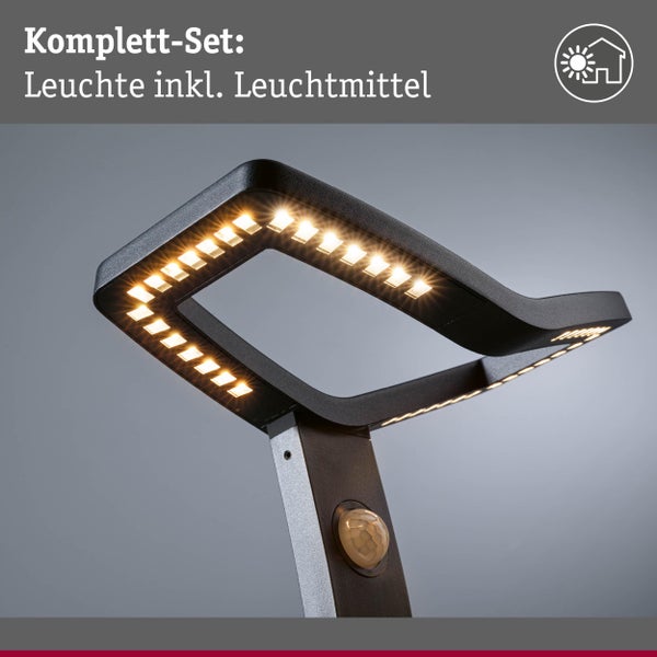 Komplettset Leuchte inklusive Leuchtmittel mit Sensor