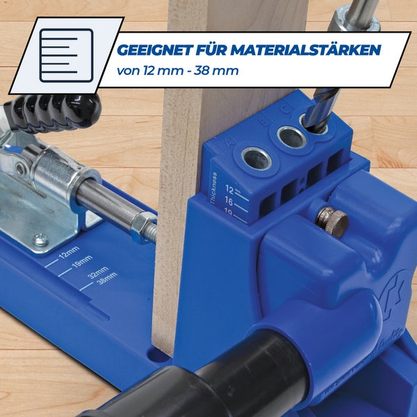 Kreg® Bohrschablone für Taschenlochverbindungen Kreg Jig K4