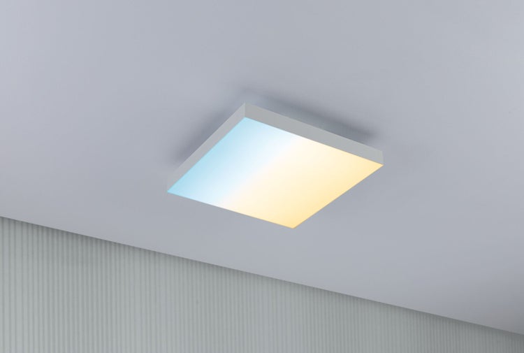 LED Panel Velora Rainbow dynamicRGBW eckig 295x295mm 13,2W 1140lm RGB+ Weiß dimmbar